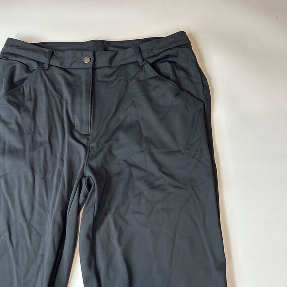 Calia By Carrie Underwood Pants Womens 8 Black Trouser Stretch Zip Ankles Career - Picture 10 of 11